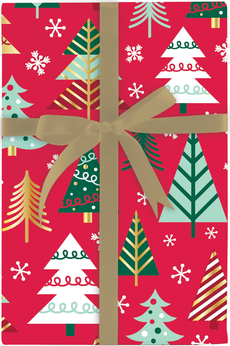 Design Design Gift Wrap Happy Christmas Icons Gift Wrap Roll - 10ft