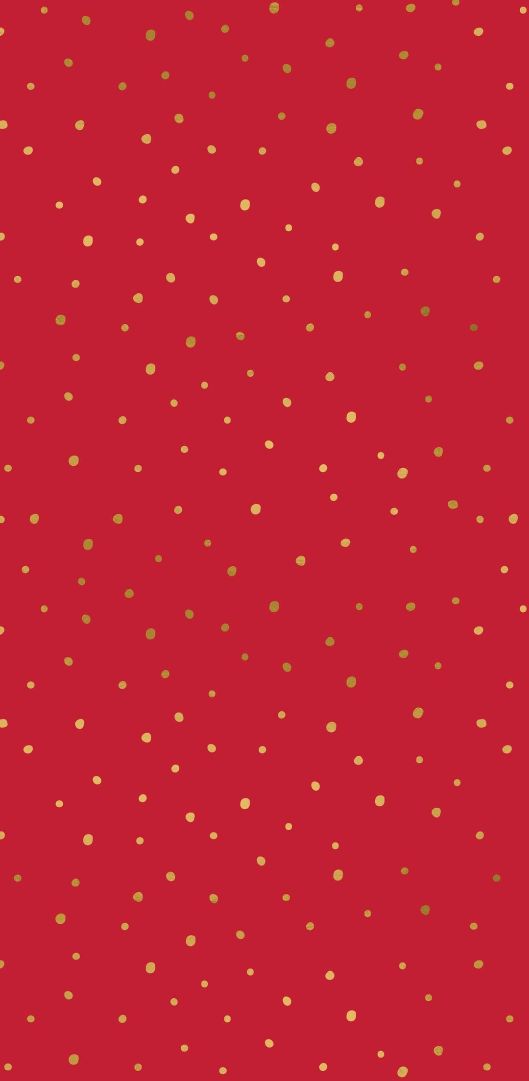 Design Design gift wrap Random Gold Flecks Red Gift Wrap Roll - 10ft