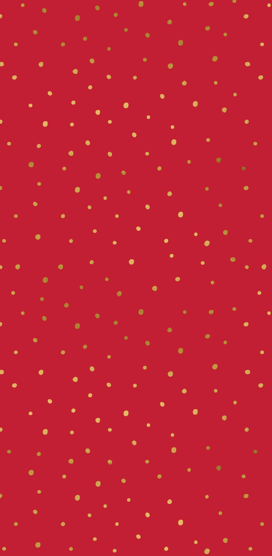 Design Design gift wrap Random Gold Flecks Red Gift Wrap Roll - 10ft