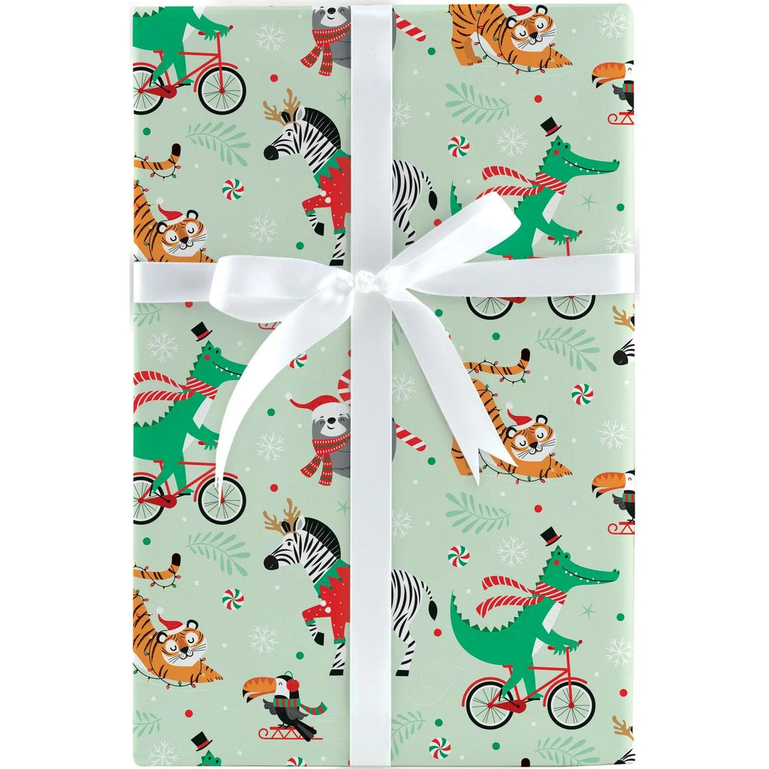 Design Design Gift Wrapping Jungle Bells Gift Wrap