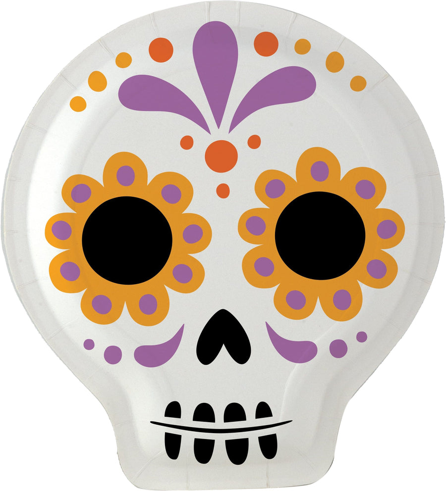 Design Design Holiday Day of the Dead Paper Luncheon Plate