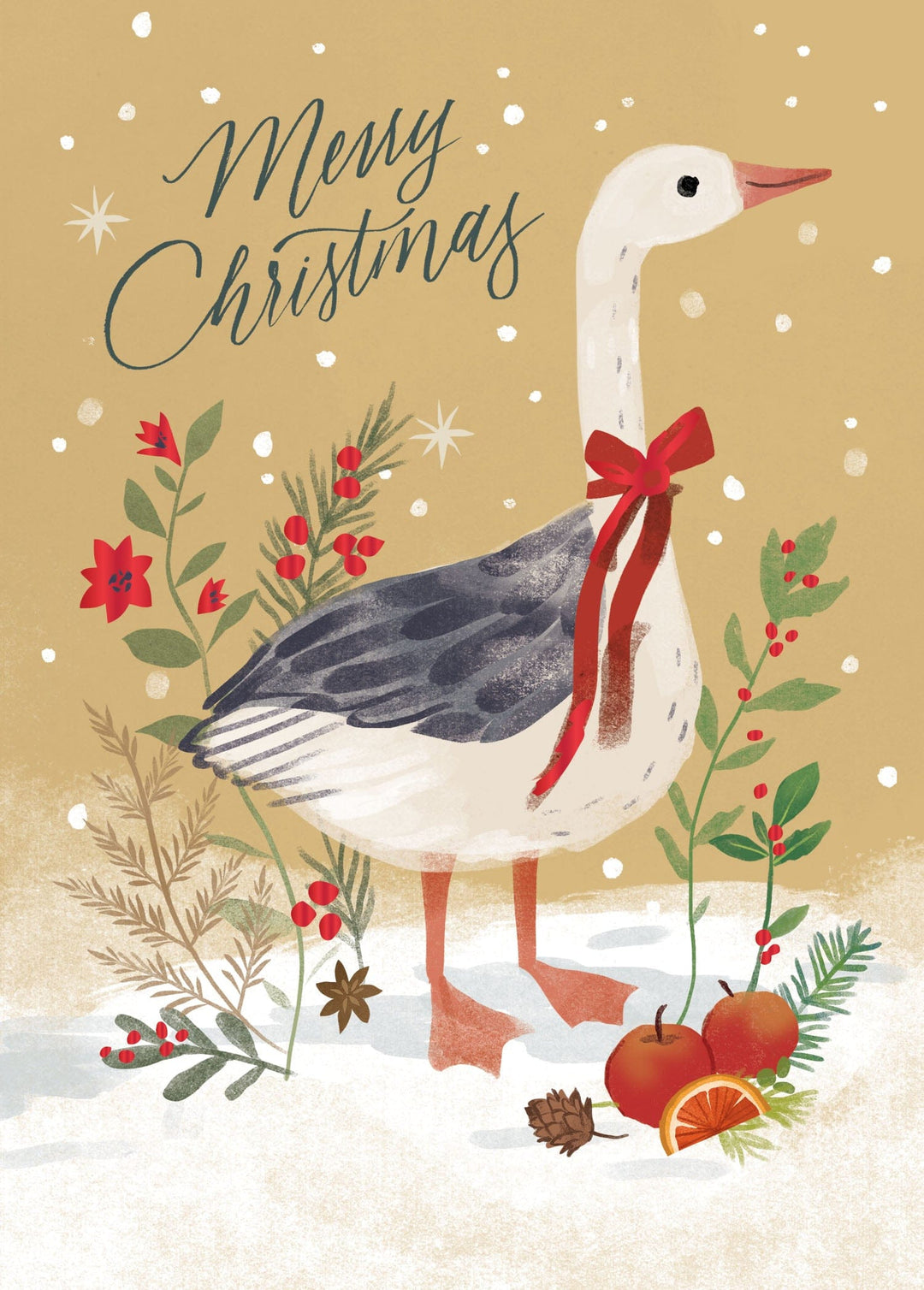Design Design Holiday Goose Greetings Boxed Cards