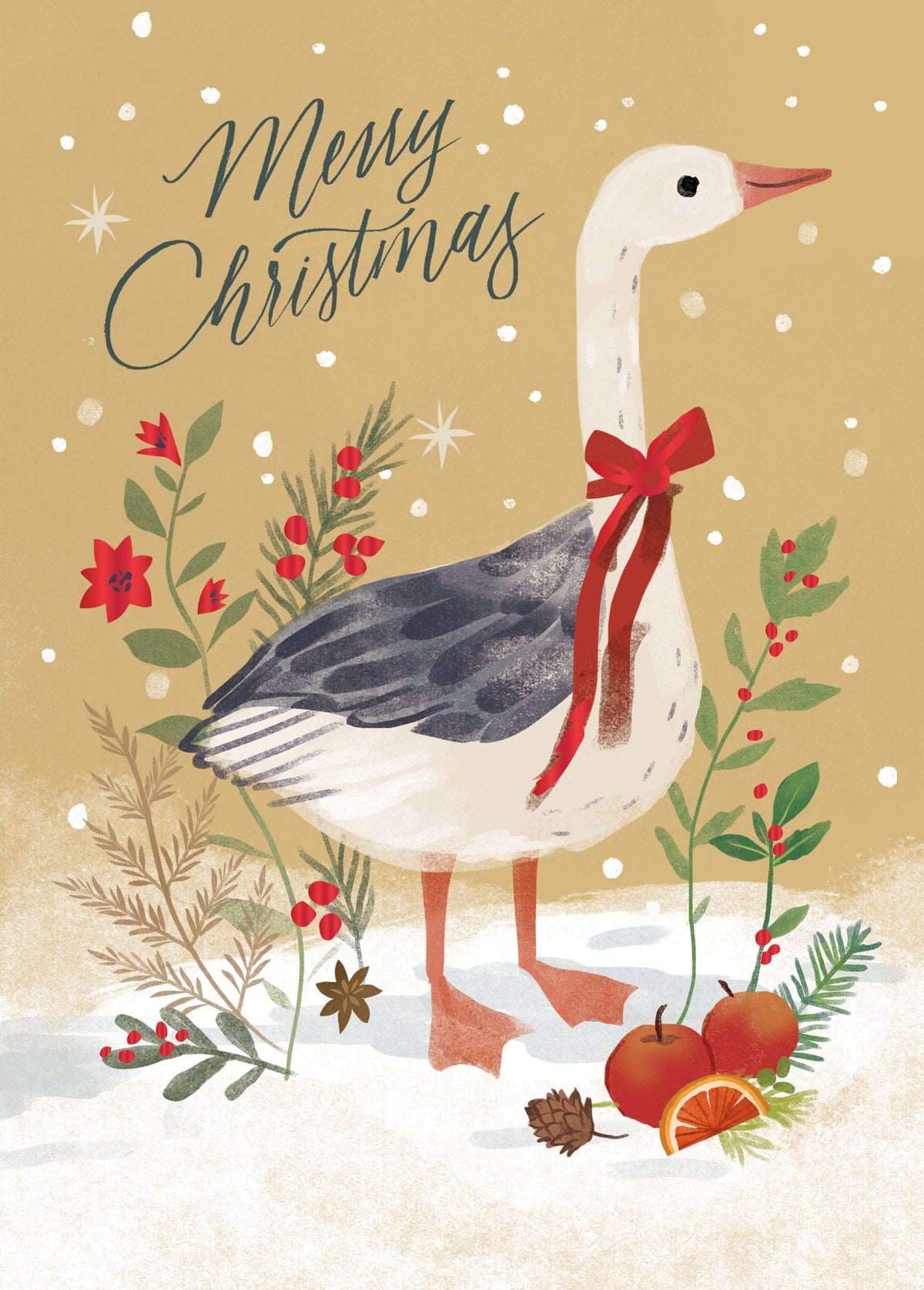 Design Design Holiday Goose Greetings Boxed Cards