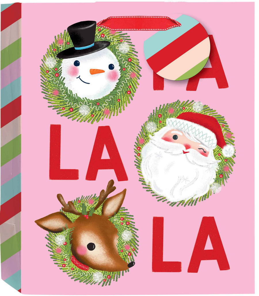 Design Design Holiday Jolly Icons Gift Bag - Medium