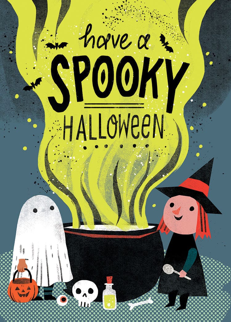 Design Design Holiday Spooky Witch-ing Card