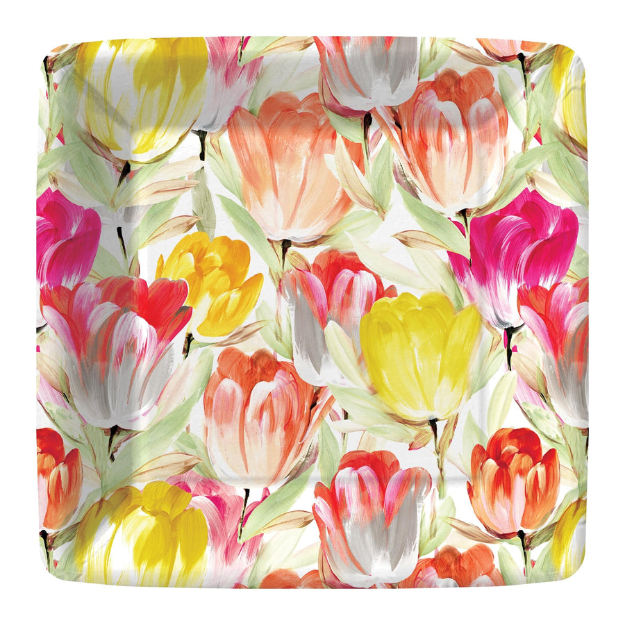 Design Design paper plates Pretty Tulips Paper Dessert Plate