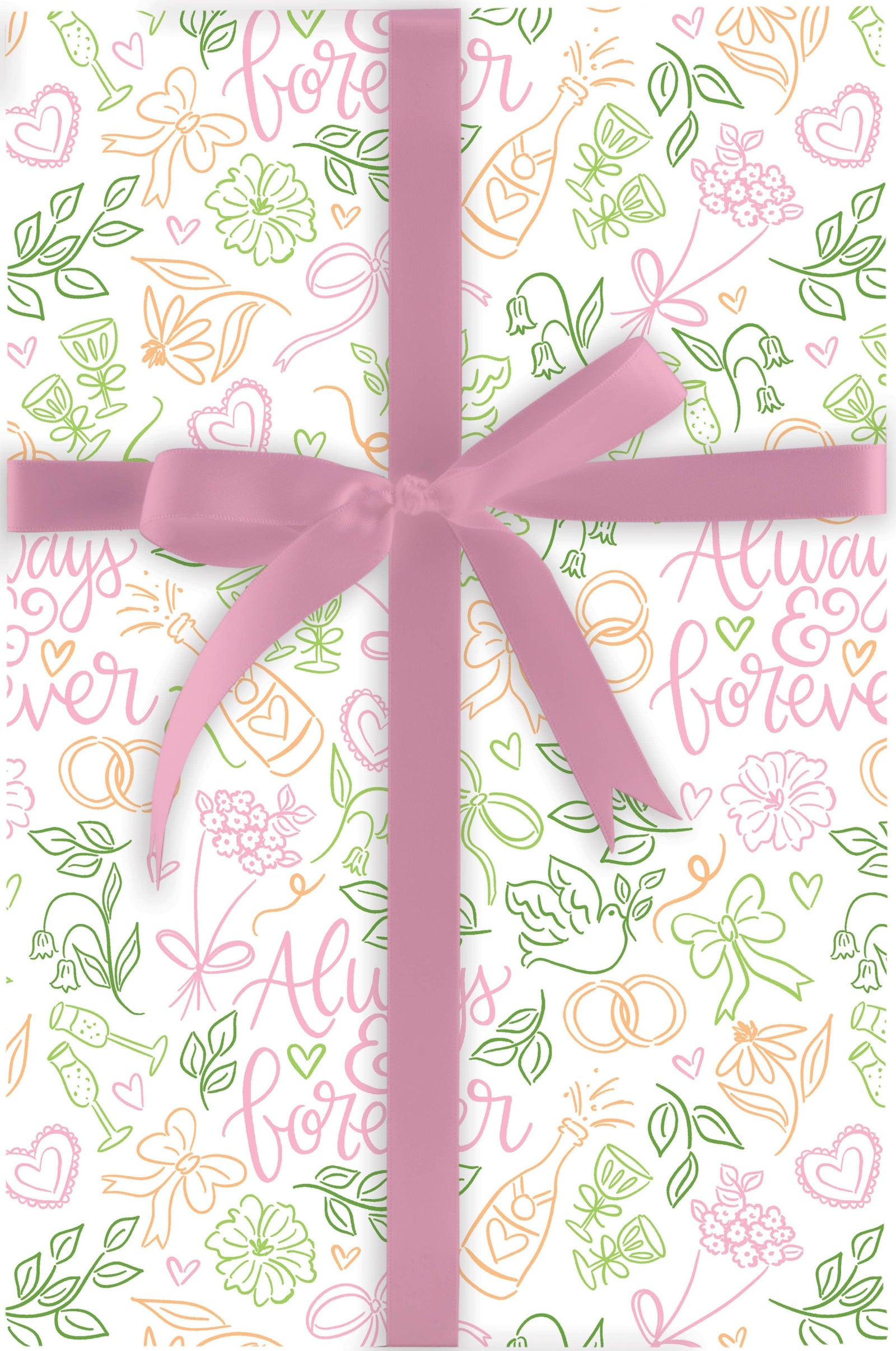 Design Design Party Always and Forever Roll Wrap