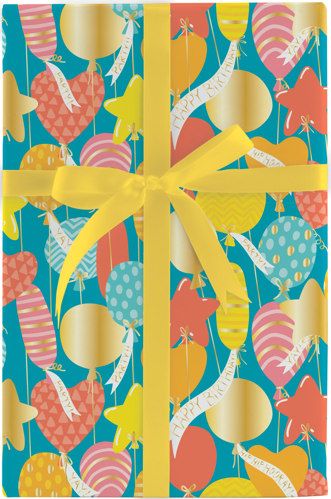 Design Design Party Big Fun Balloons Wrapping Paper Roll