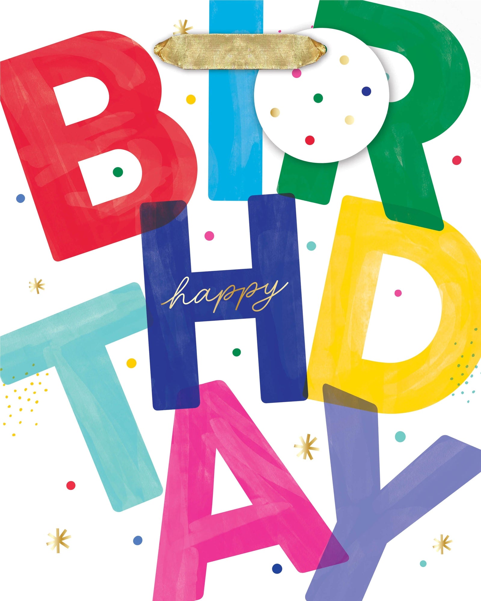 Design Design Party Birthday Block Medium Tote Bag