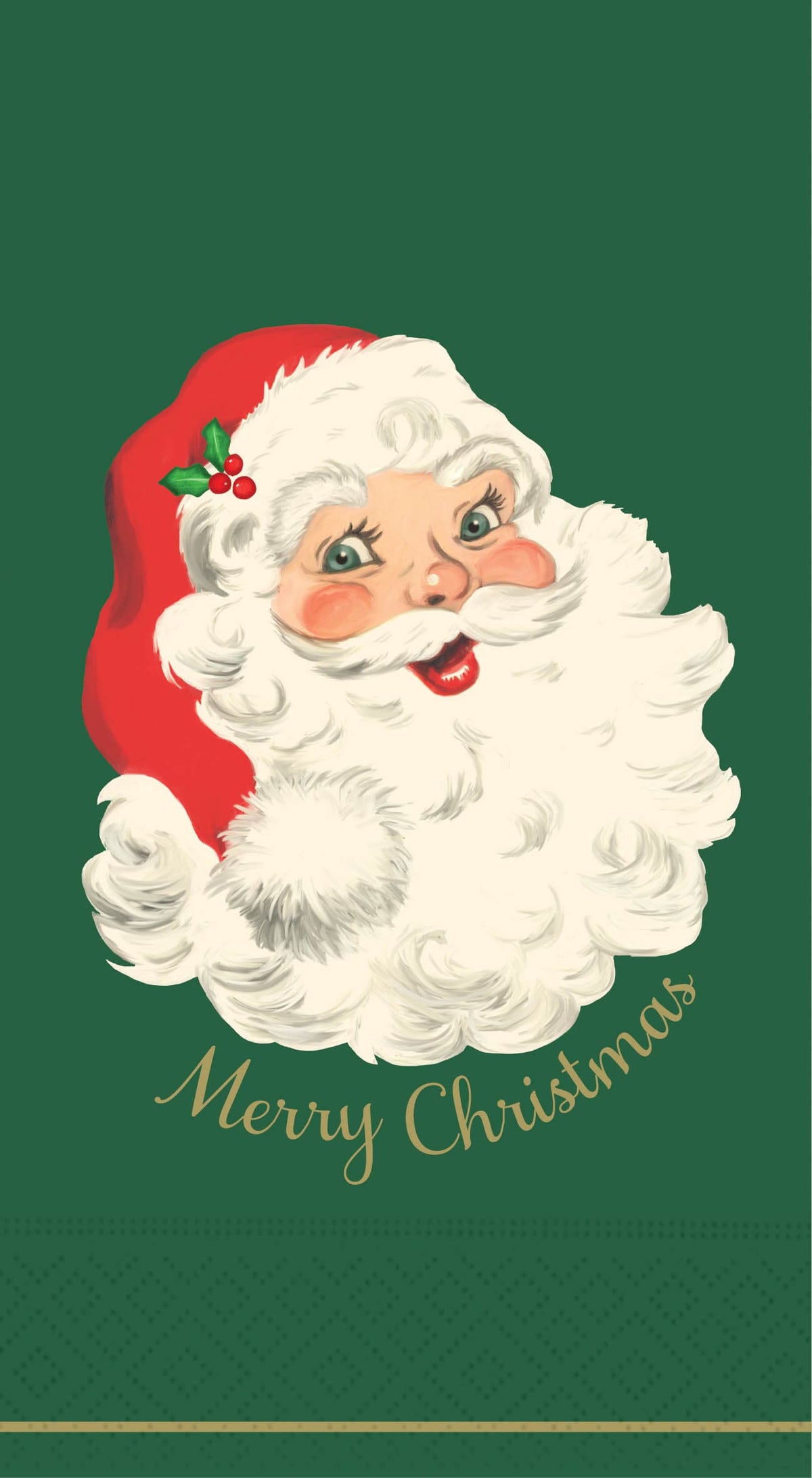 Design Design Party Classic Santa Guest Towel Napkin