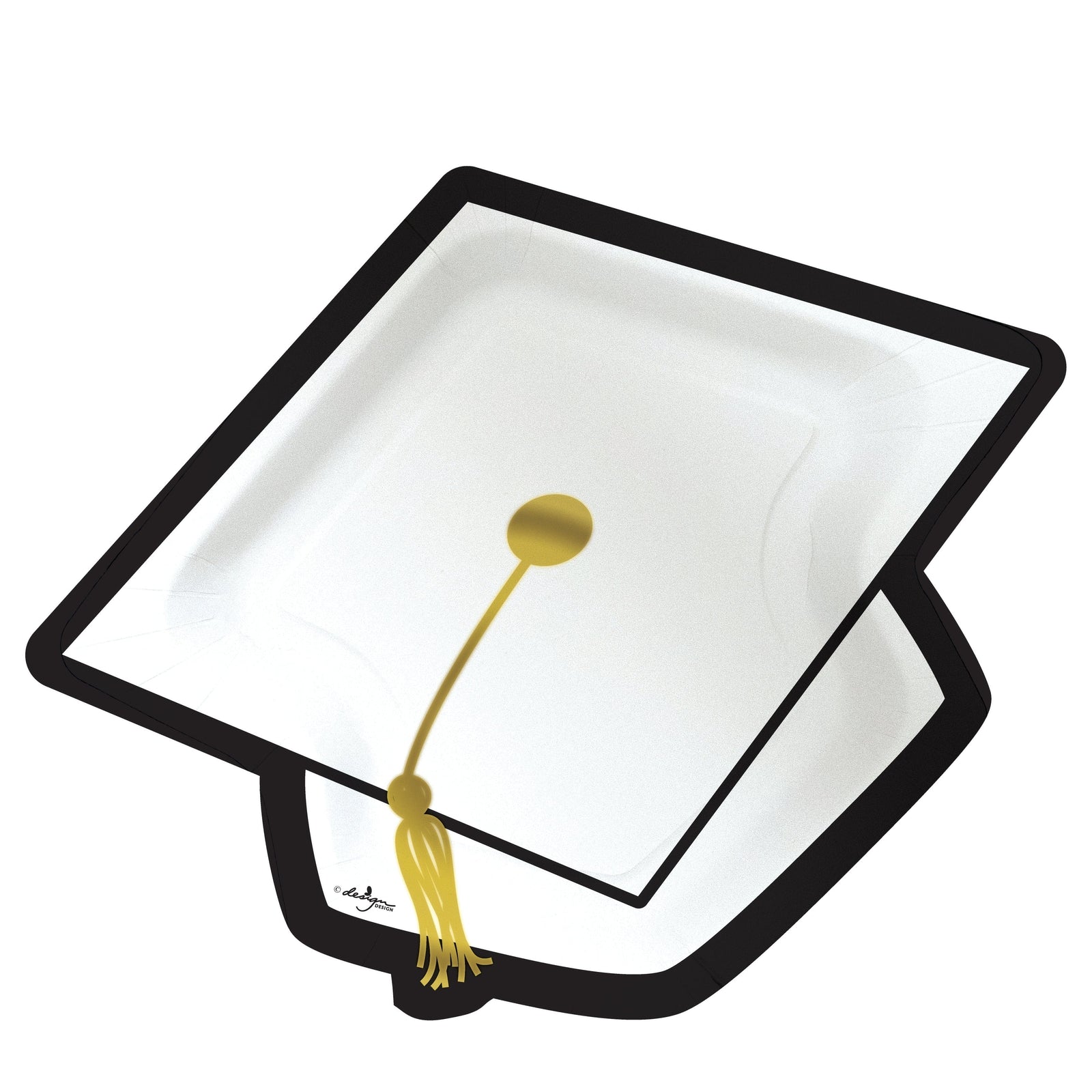 Design Design Party Glamorous Grad Paper Luncheon Plate