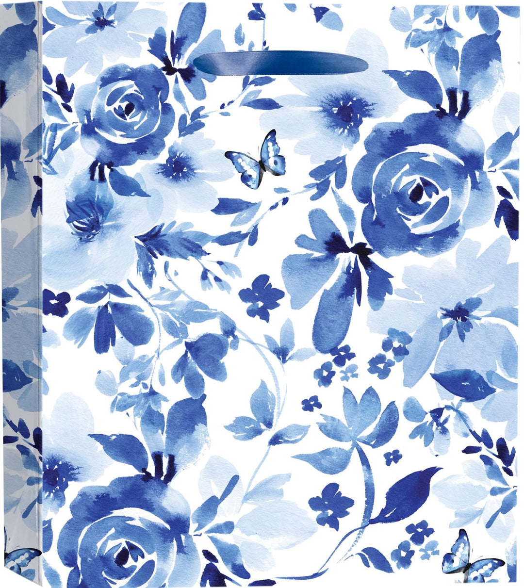 Design Design Party Indigo Rosettes Small Tote Bag