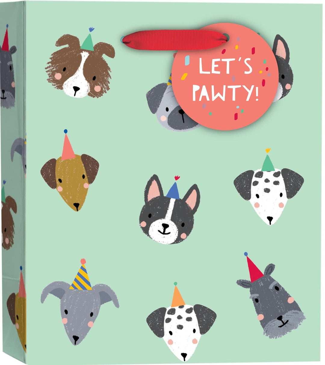 Design Design Party Pawty Pups Small Tote Bag