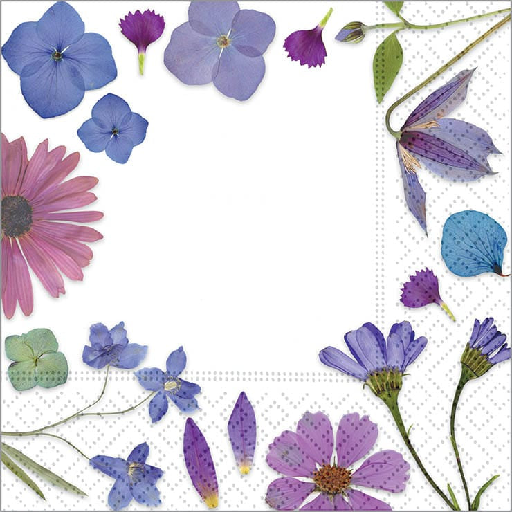 Design Design Party Pressed Petals Beverage Napkins