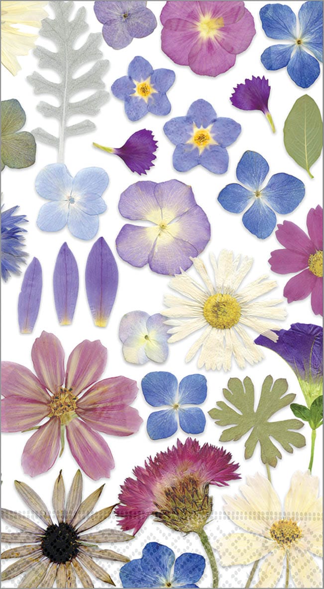 Design Design Party Pressed Petals Guest Towel Napkins