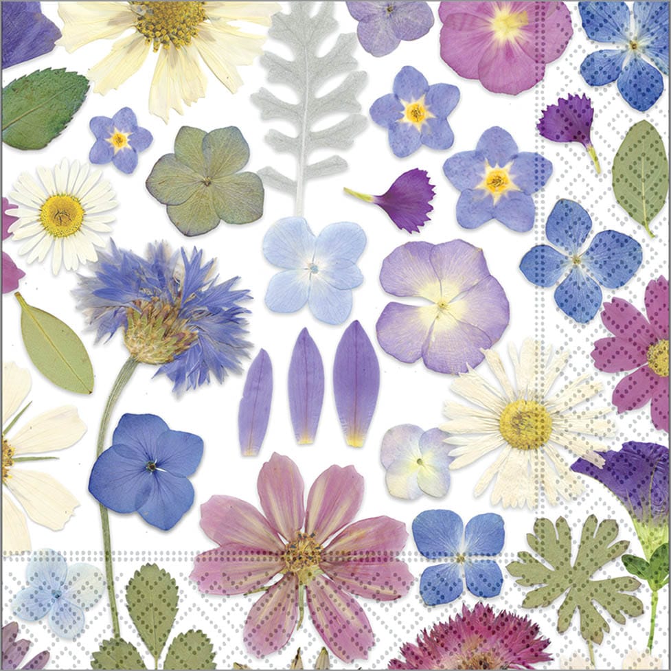 Design Design Party Pressed Petals Luncheon Napkins