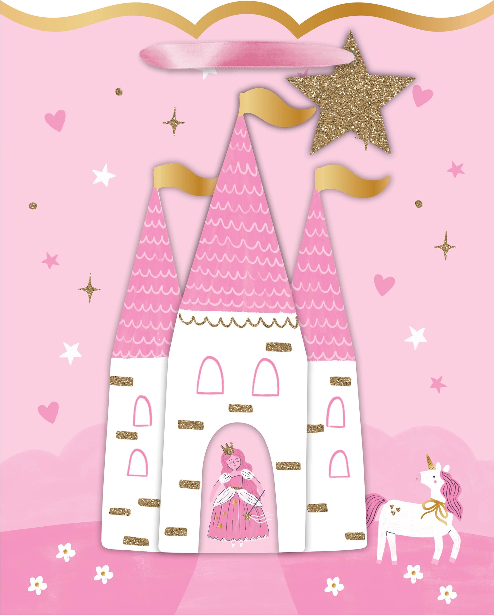 Design Design Party Royal Wishes Large Tote Bag