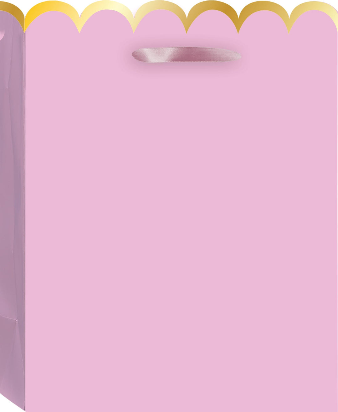 Design Design Party Simple Scallop-Tulip Pink Medium Tote Bag