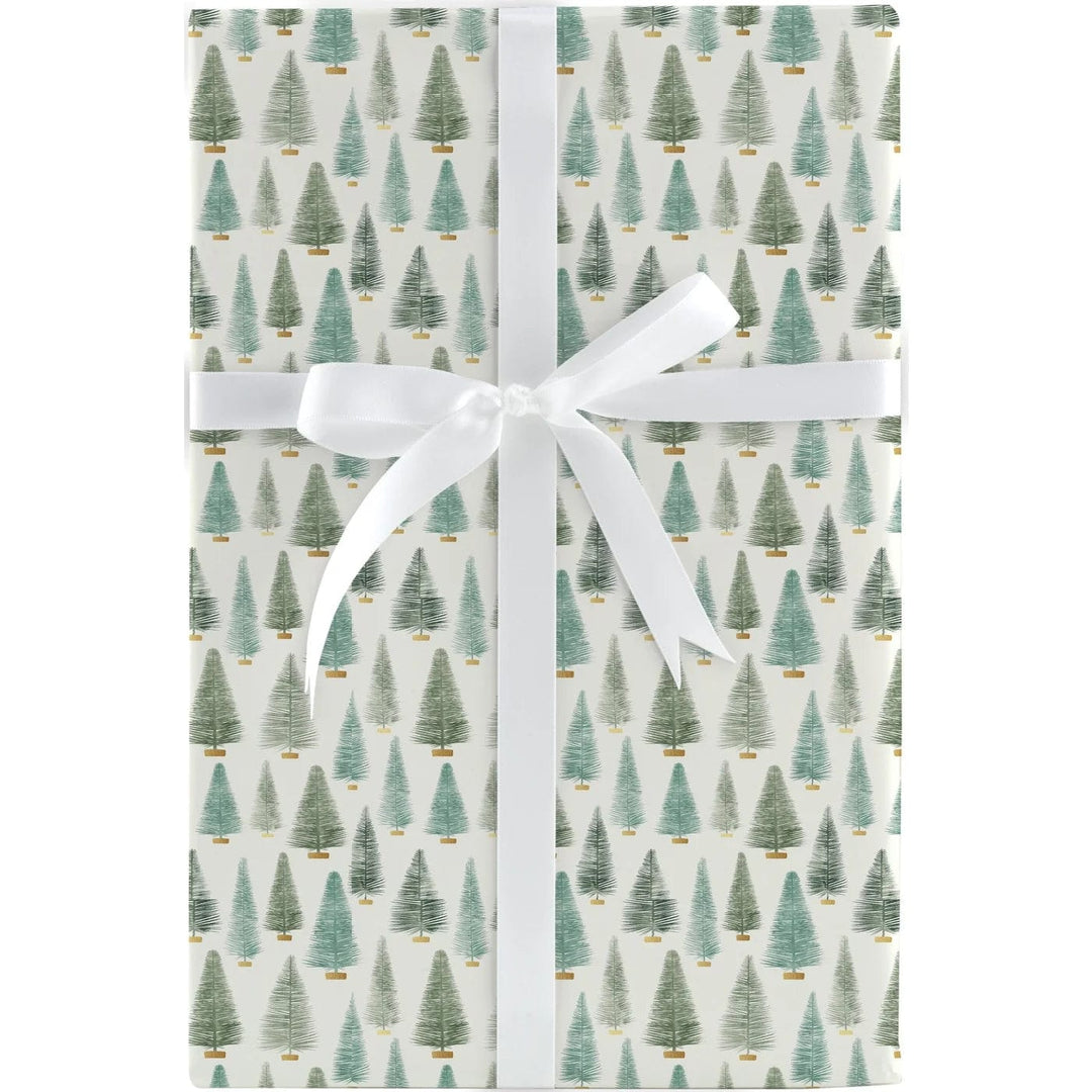 Design Design Tissue Paper Brush Trees Gift Wrap