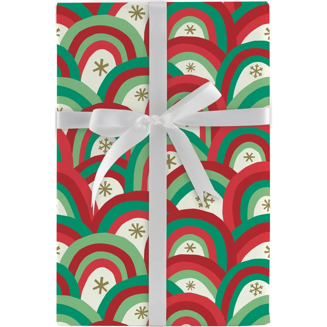 Design Design Tissue Paper Over The Christmas Rainbows Gift Wrap