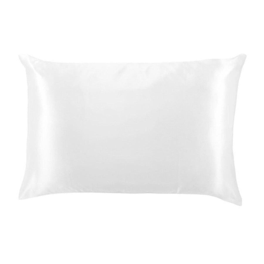 DM Merchandising Accessory White Bye Bye Bedhead Silky Satin Pillowcase