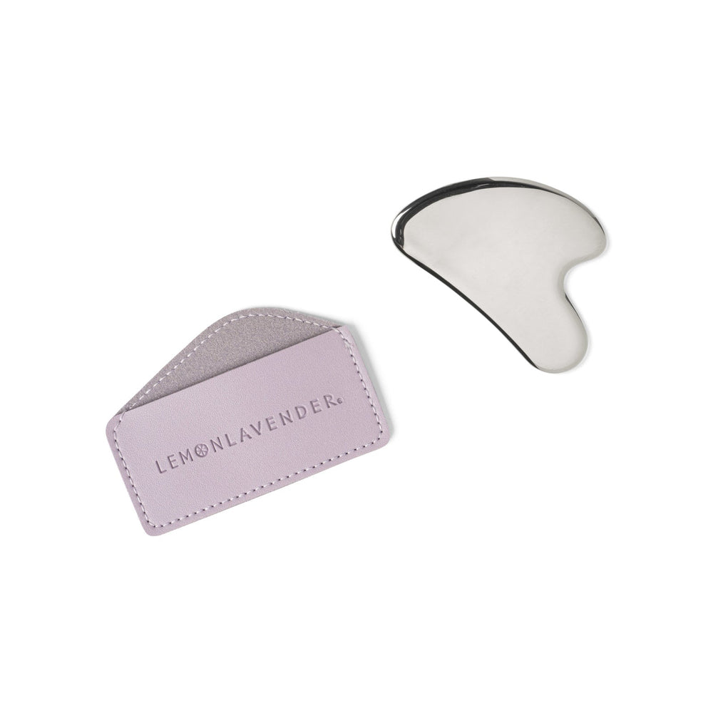 DM Merchandising Gifts Lavender Oh My Gua Sha Stainless Steel Gua Sha