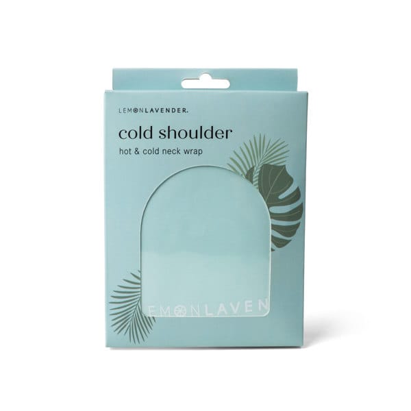 DM Merchandising Gifts Lemon Lavender Cold Shoulder Hot &amp; Cold Neck Wrap