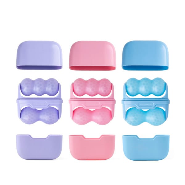 DM Merchandising Gifts Lemon Lavender Roll Model Double-Ended Ice Roller