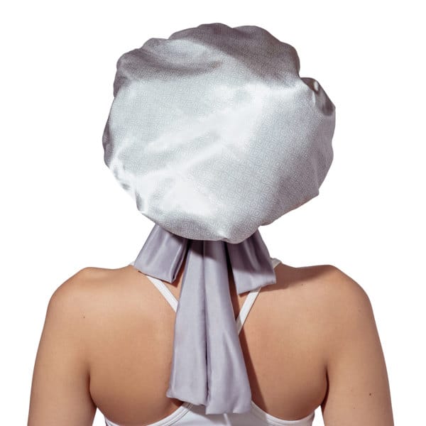 DM Merchandising Gifts Lemon Lavender Snooze Control Satin Sleep Bonnet