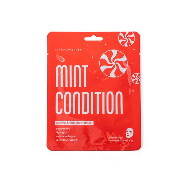 DM Merchandising Gifts Mint Condition Lemon Lavender Let It Glow Holiday Face Masks