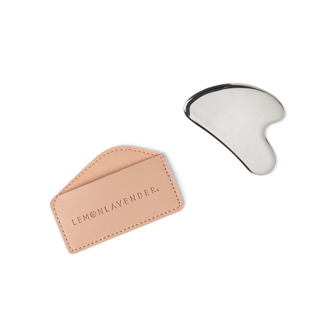 DM Merchandising Gifts Peach Oh My Gua Sha Stainless Steel Gua Sha
