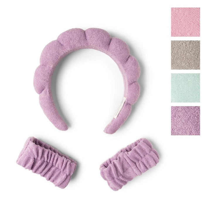 DM Merchandising Hair Accessories Lemon Lavender Washed Up Like This Super Soft Dryband Set