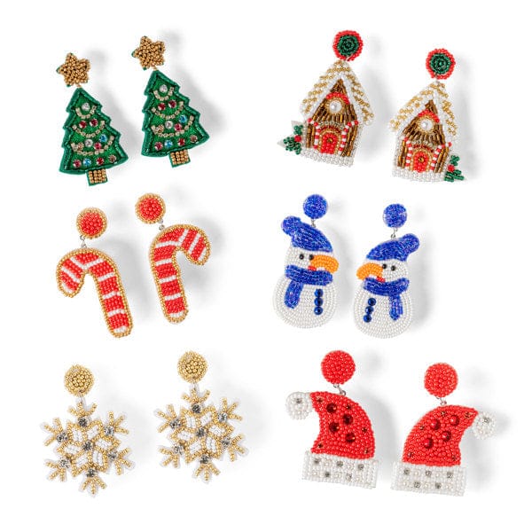 DM Merchandising Holiday Holiday Spirit Beaded Earrings
