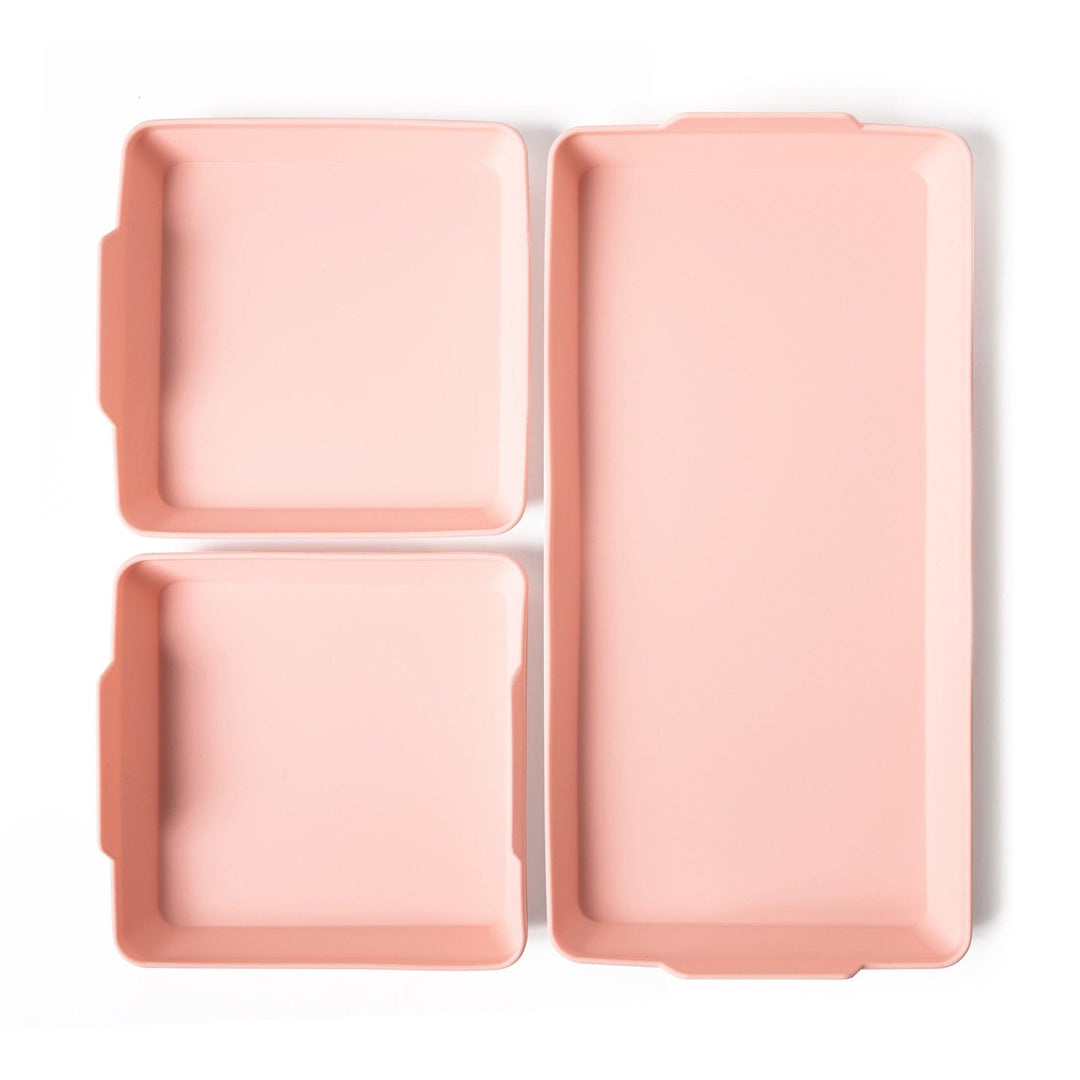 DM Merchandising Home Pink Silicone Baking Sheet Dividers