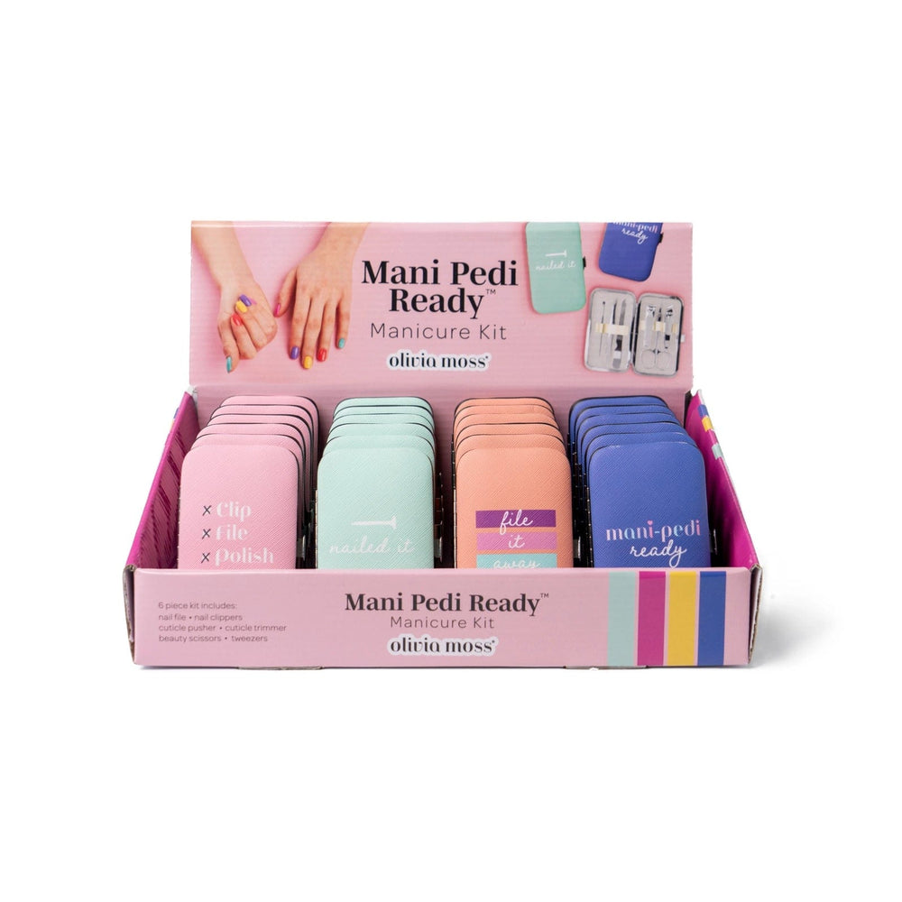 DM Merchandising Self-Care Supplies Olivia Moss Mani Pedi Ready Manicure Kit