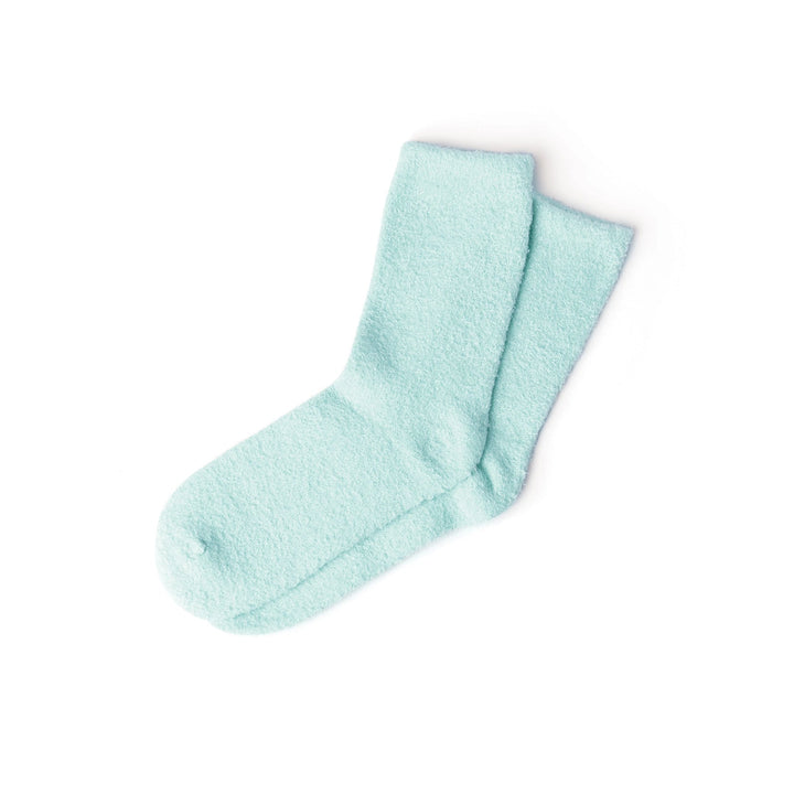 DM Merchandising Socks Blue Lemon Lavender "You Had Me At Aloe" Super Soft Spa Socks