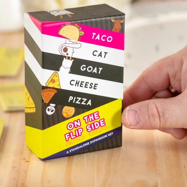 Dolphin Hat Games Card Games Taco Cat Goat Cheese Pizza - On The Flip Side | Dolphin Hat Games