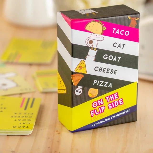 Dolphin Hat Games Card Games Taco Cat Goat Cheese Pizza - On The Flip Side | Dolphin Hat Games