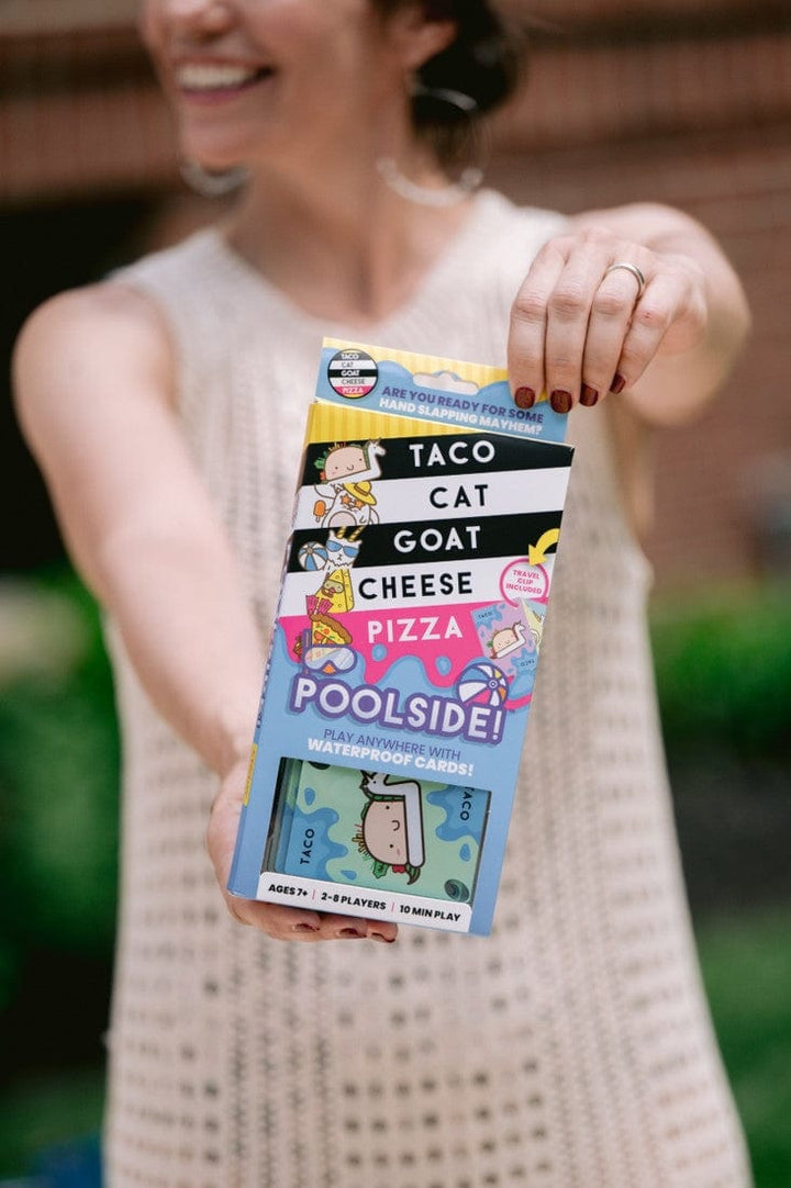 Dolphin Hat Games Card Games Taco Cat Goat Cheese Pizza - Poolside Edition | Dolphin Hat Games