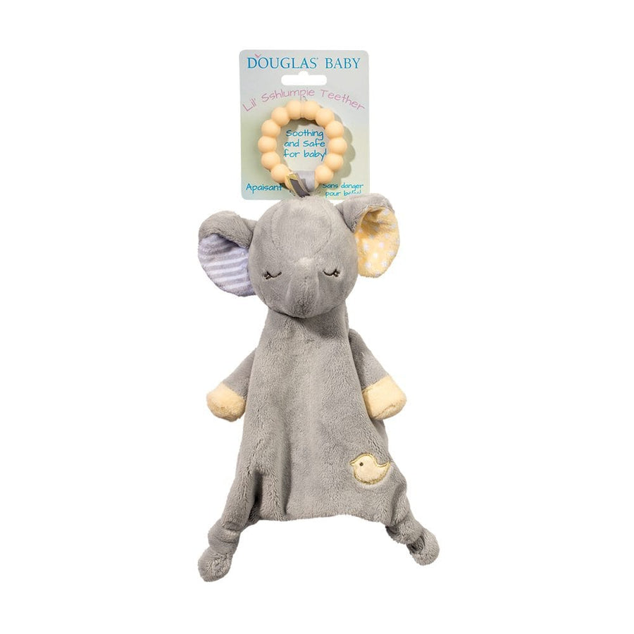 Douglas Baby Joey Gray Elephant Teether