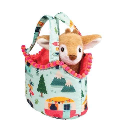 Douglas Plush Toy Camping Sassy Sak w/ Fawn | Douglas