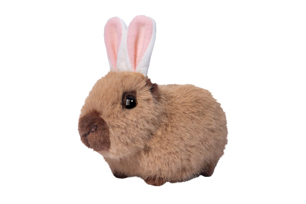 Douglas Plush Toy Capybara W/ Bunny Ears | Douglas