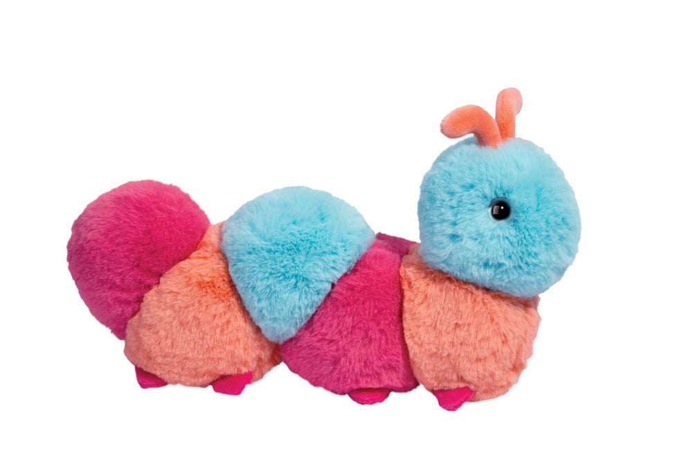 Douglas Plush Toy Caterpillar, Pink | Douglas