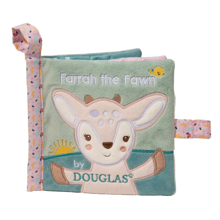 Douglas Plush Toy Farah Fawn Soft Activity Book