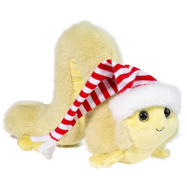 Douglas Plush Toy Inchy Inchworm W/Santa Hat | Douglas