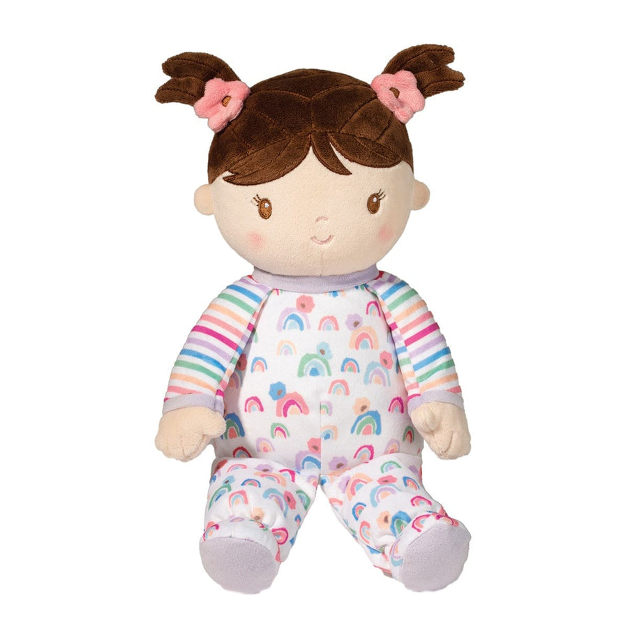 Douglas Plush Toy Isabelle Rainbow Stripe Soft Doll