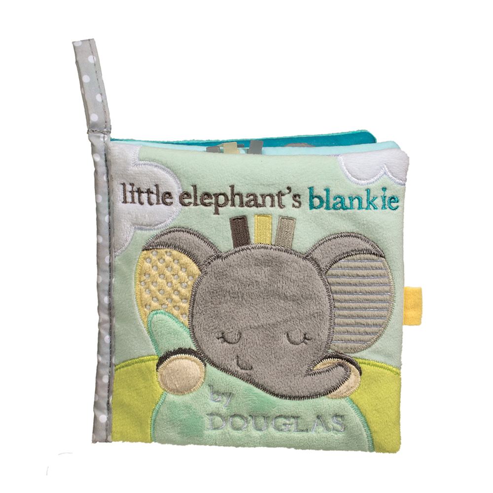 Douglas Plush Toy Joey Gray Elephant Activity Book