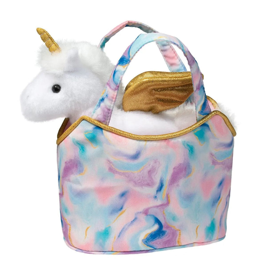 Douglas Plush Toy Magic Swirl Sassy Sak with Pegasus