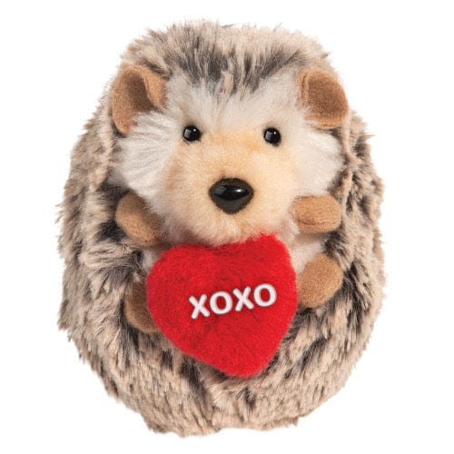 Douglas Plush Toy Spunky Hedgehog Valentine with Heart