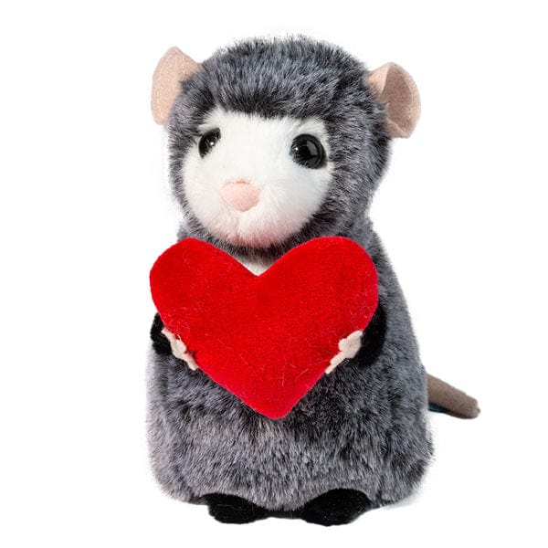 Douglas Plush Toy Valentine Possum W/Heart | Douglas